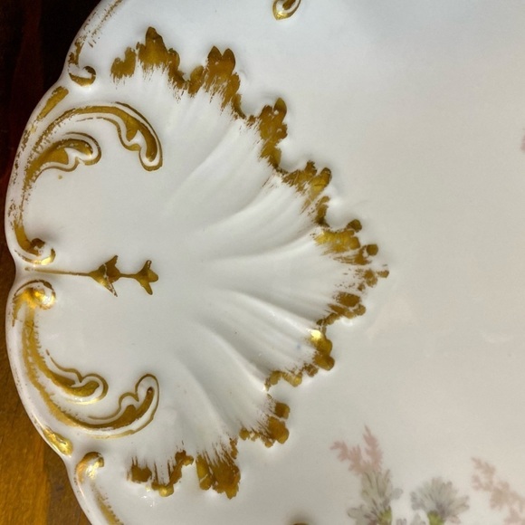 Schleiger 378b by CHARLES FIELD HAVILAND Limoges France 18” Platter 1920’s - Picture 5 of 8